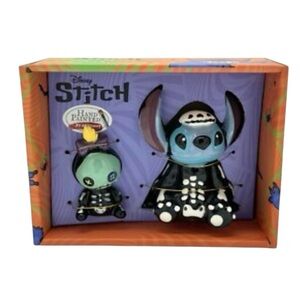 DISNEY STITCH CERAMIC SALT & PEPPER SHAKER SET